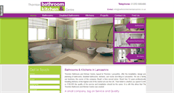 Desktop Screenshot of bathroomkitchenlancashire.co.uk
